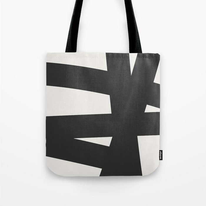 Neutral Abstract 1A Tote Bag Gallery Image 1