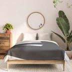 Neutral Abstract 1A Comforter Gallery Image 3