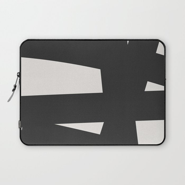 Neutral Abstract 1A Laptop Sleeve Gallery Image 1