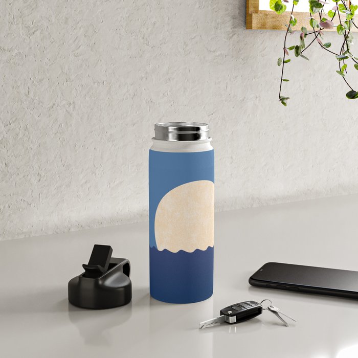 Moonrise Night Sky - Horizon Water Bottle Gallery Image 4