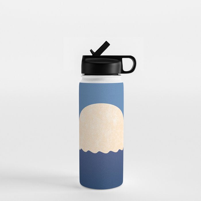 Moonrise Night Sky - Horizon Water Bottle Gallery Image 1
