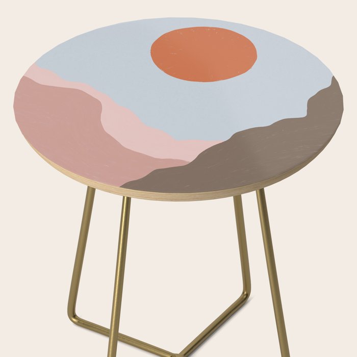 Acrylic Landscape #1 Side Table Gallery Image 2