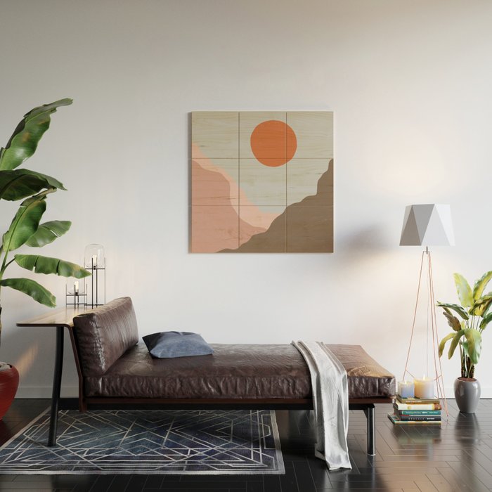 Acrylic Landscape #1 Wood Wall Art Gallery Image 2