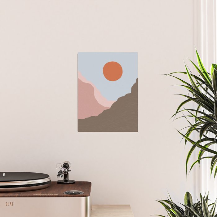 Acrylic Landscape #1 Poster Gallery Image 2