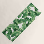Tropical banana leaves IV Yoga Mat Gallery Image 1