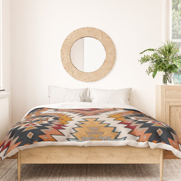 Southwestern Colorful Bohemian Duvet Cover Gallery Image 3