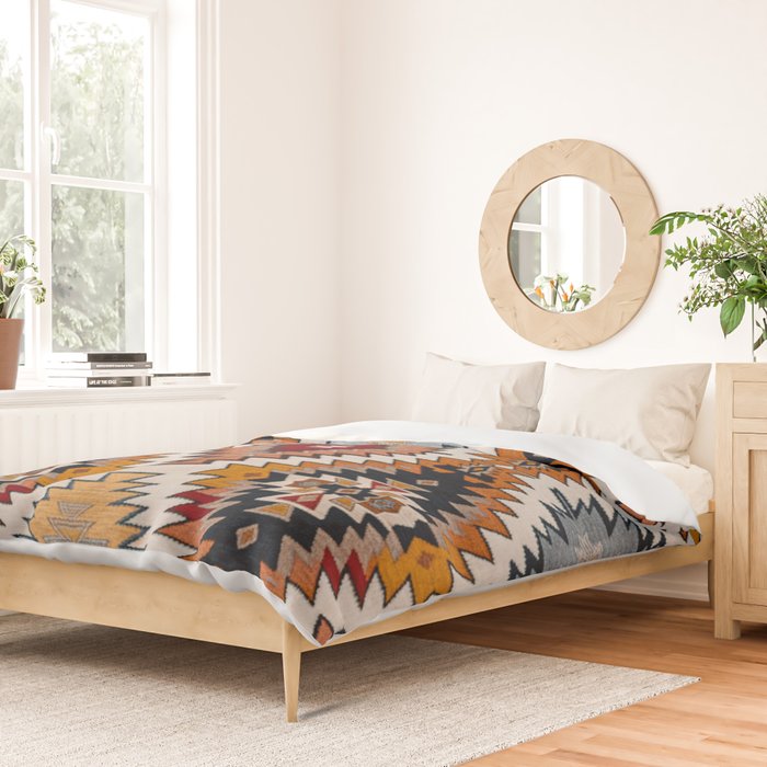 Southwestern Colorful Bohemian Duvet Cover Gallery Image 2