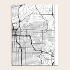 Kansas City Map White Notebook Gallery Image 4