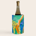 Leopard on Tree Wine Chiller Gallery Image 3