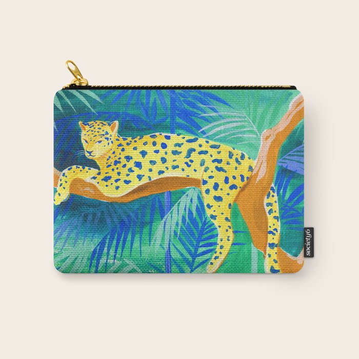 Leopard on Tree Carry All Pouch Gallery Image 1