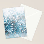 Snowflakes Stationery Card Gallery Image 2