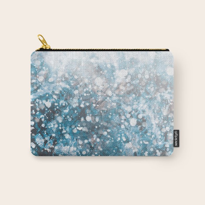 Snowflakes Carry All Pouch Gallery Image 1