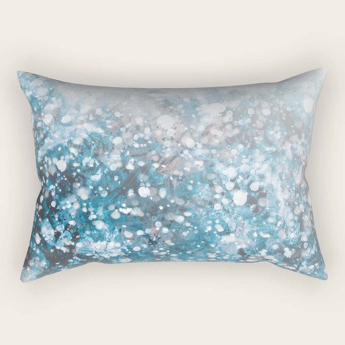 Snowflakes Rectangular Pillow Gallery Image 2