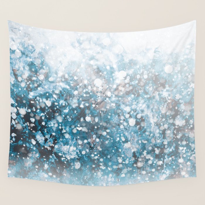 Snowflakes Wall Tapestry Gallery Image 4