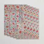 Shakhrisyabz Suzani Uzbekistan Floral Embroidery Print Wrapping Paper Gallery Image 3