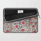 Shakhrisyabz Suzani Uzbekistan Floral Embroidery Print Laptop Sleeve Gallery Image 2