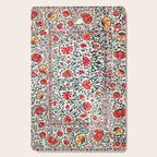 Shakhrisyabz Suzani Uzbekistan Floral Embroidery Print Cutting Board Gallery Image 1