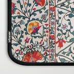 Shakhrisyabz Suzani Uzbekistan Floral Embroidery Print Laptop Sleeve Gallery Image 3