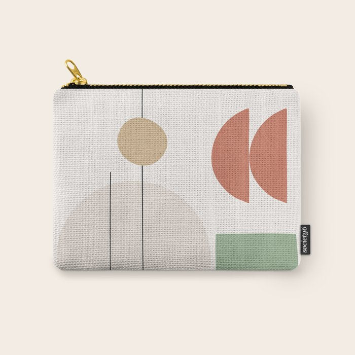 Minimal Shapes No.57 Carry All Pouch Gallery Image 1