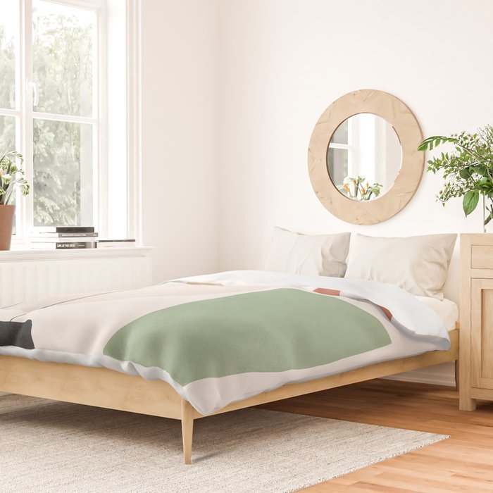 Minimal Shapes No.57 Duvet Cover Gallery Image 2