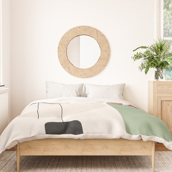 Minimal Shapes No.57 Duvet Cover Gallery Image 3