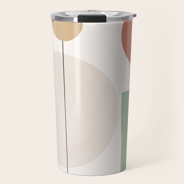 Minimal Shapes No.57 Travel Mug Gallery Image 1