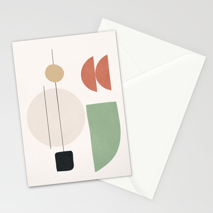 Minimal Shapes No.57 Stationery Card Gallery Image 2