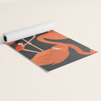Graceful Flamingos 4 Yoga Mat Gallery Image 2