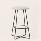 Lines II (Cream Chocolate) Stool Gallery Image 1