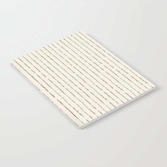 Lines II (Cream Chocolate) Notebook Gallery Image 2