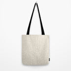 Lines II (Cream Chocolate) Tote Bag Gallery Image 2