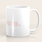 nice bum. (light pink) Coffee Mug Gallery Image 1