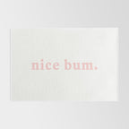 nice bum. (light pink) Rug Gallery Image 2