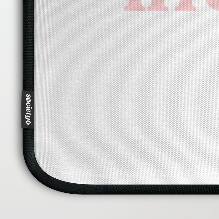 nice bum. (light pink) Laptop Sleeve Gallery Image 3