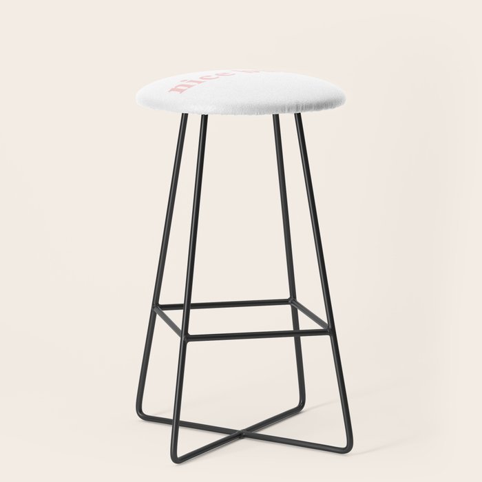 nice bum. (light pink) Stool Gallery Image 1