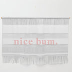 nice bum. (light pink) Wall Hanging Gallery Image 1