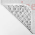nice bum. (light pink) Bath Mat Gallery Image 2