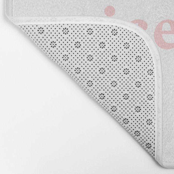 nice bum. (light pink) Bath Mat Gallery Image 2