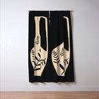 Minimal Abstract Art Vase 20 Window Curtain Gallery Image 3