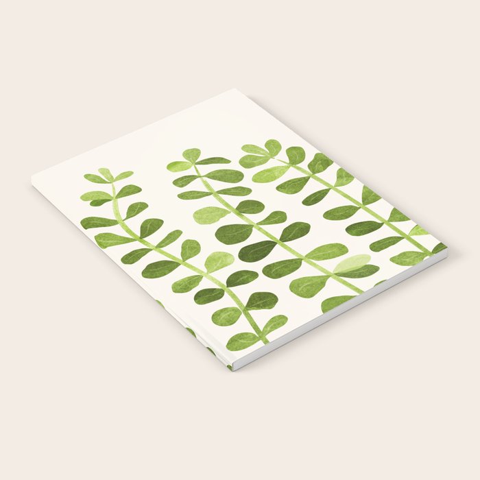 Watercolor Vines - Cute Botanical Painting Notebook Gallery Image 2