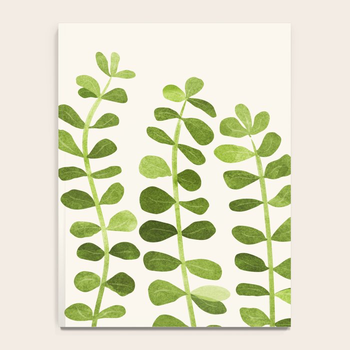 Watercolor Vines - Cute Botanical Painting Notebook Gallery Image 4