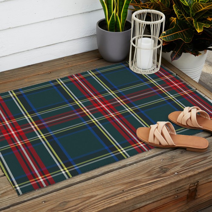 Scottish Tartan Outdoor Rug Gallery Image 2