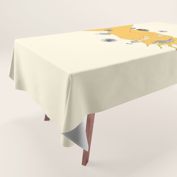 Everything Revolves Around Us Tablecloth Gallery Image 1