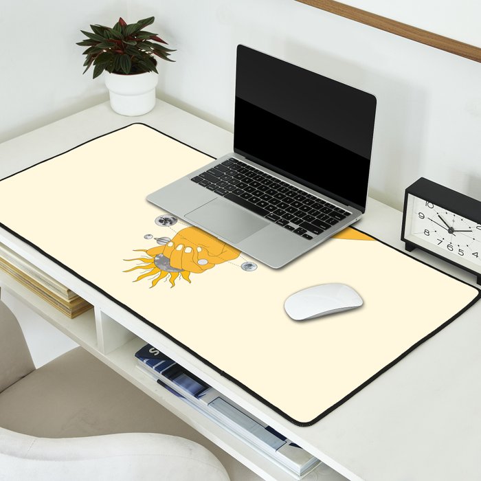 Everything Revolves Around Us Desk Mat Gallery Image 2