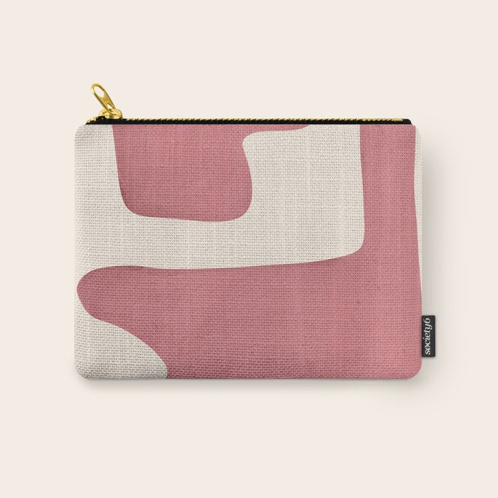 Modern Abstract Shapes 89 Carry All Pouch Gallery Image 1
