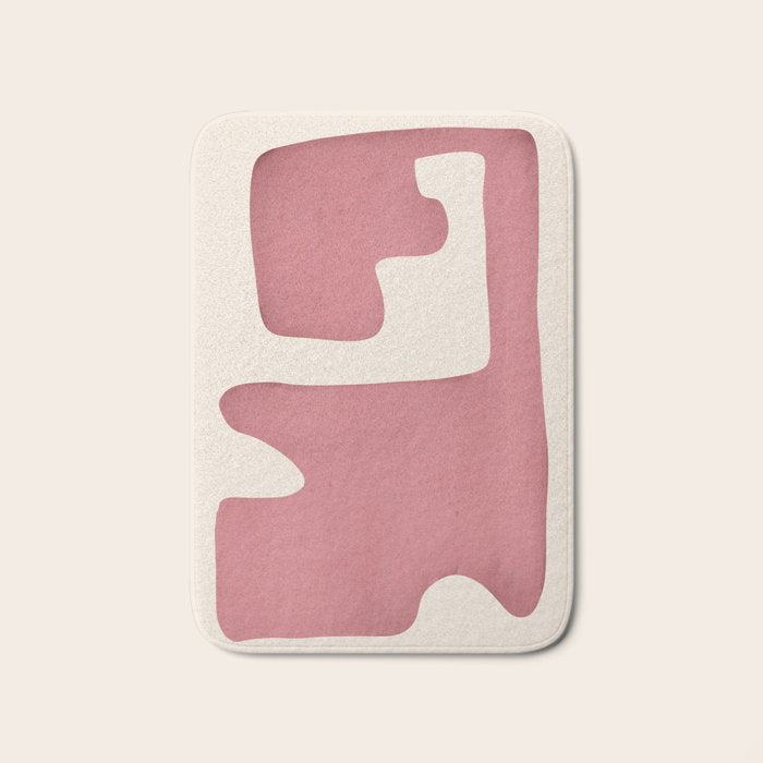 Modern Abstract Shapes 89 Bath Mat Gallery Image 1