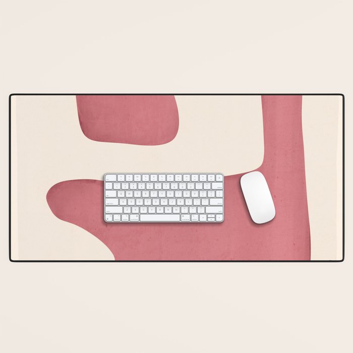 Modern Abstract Shapes 89 Desk Mat Gallery Image 1