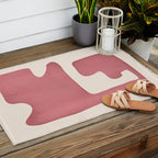 Modern Abstract Shapes 89 Outdoor Rug Gallery Image 2