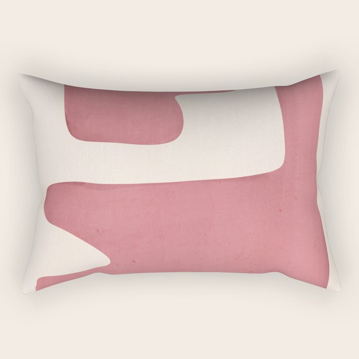 Modern Abstract Shapes 89 Rectangular Pillow Gallery Image 1
