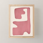Modern Abstract Shapes 89 Mini Art Print Gallery Image 1